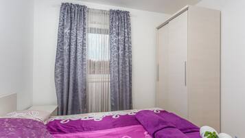1 غرفة نوم وواي فاي مجانًا وملاءات أسرّة