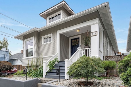 Exterior detail. Perch - Queen Ann Vintage Charm: Spacious & Cozy 3BR/2BA Home