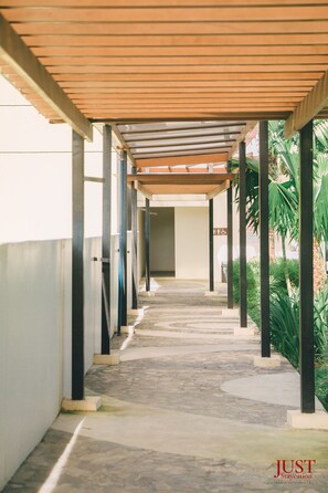 Enceinte de l’hébergement