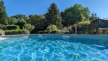 Udendørs pool, opvarmet pool