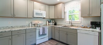 Bar Harbor House in town owned by local family Acadia entrance around the corner