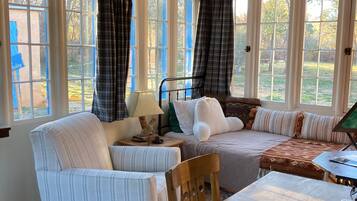 Télévision, cheminée, livres, imprimantes