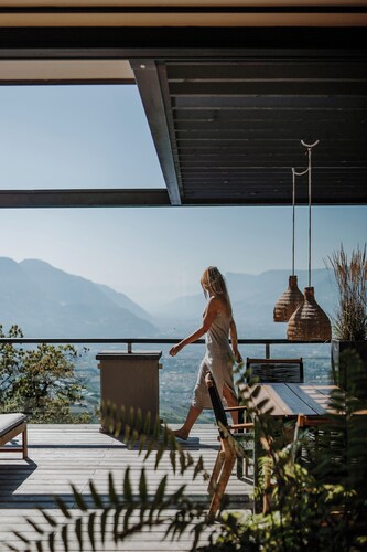 Ruhiges Loft in der Natur mit Fantastischem Blick auf Meran