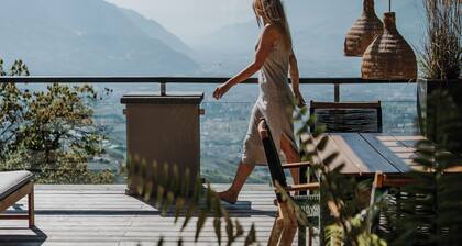 Ruhiges Loft in der Natur mit Fantastischem Blick auf Meran