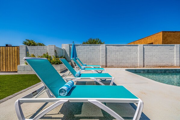 Außenpool, beheizter Pool