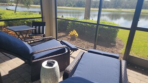 Property grounds - Sunny condo with golf course and lake views! (Bradenton)