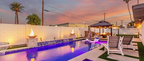 Außenpool, beheizter Pool