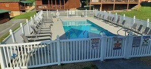 Alberca al aire libre 