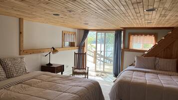 3 bedrooms, iron/ironing board, bed sheets