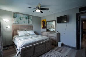 2 habitaciones, escritorio, wifi gratis y ropa de cama 
