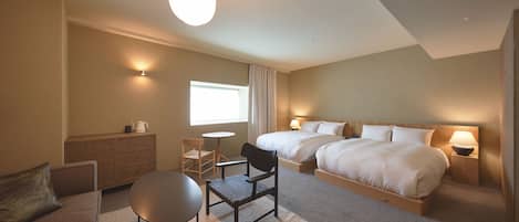 Basic Twin Room, 2 Bedrooms | Free WiFi, bed sheets