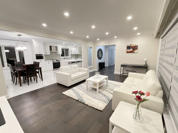 Smart TV, video games, DVD player