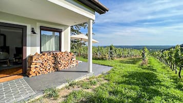 Ferienhaus | Ausblick vom Zimmer
