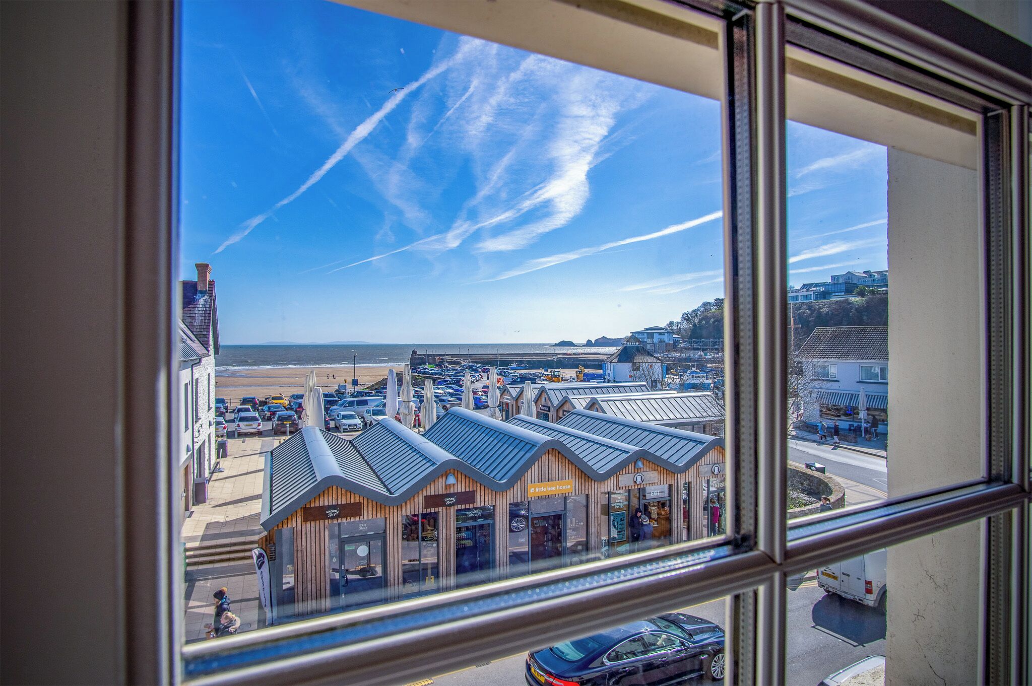 الإطلالة من المنشأة