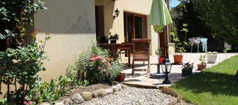 In the heart of the Livradois region, beautiful, large architect-designed house.