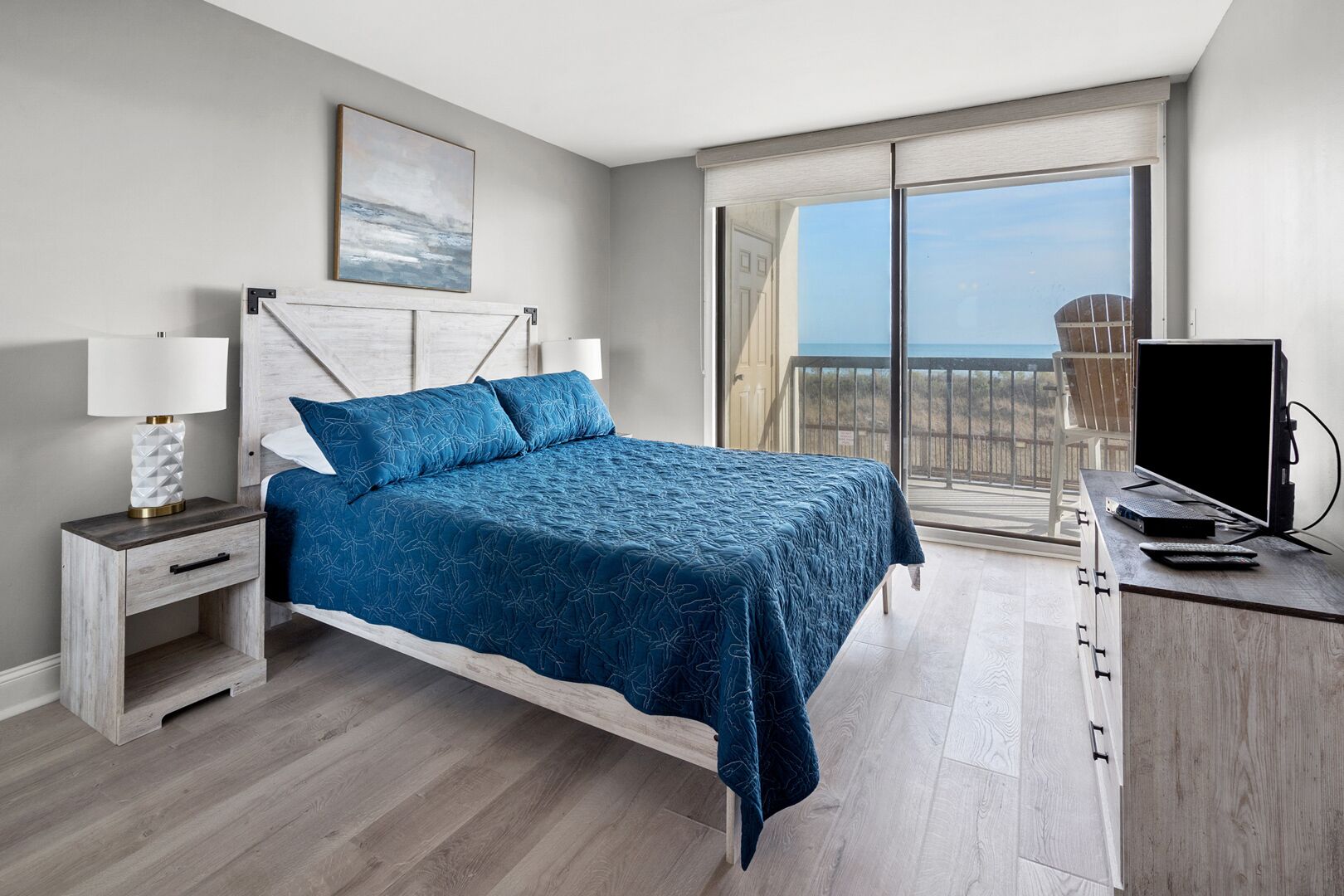 Delightful oceanfront North Myrtle Beach condo with private balcony, pools, workout center