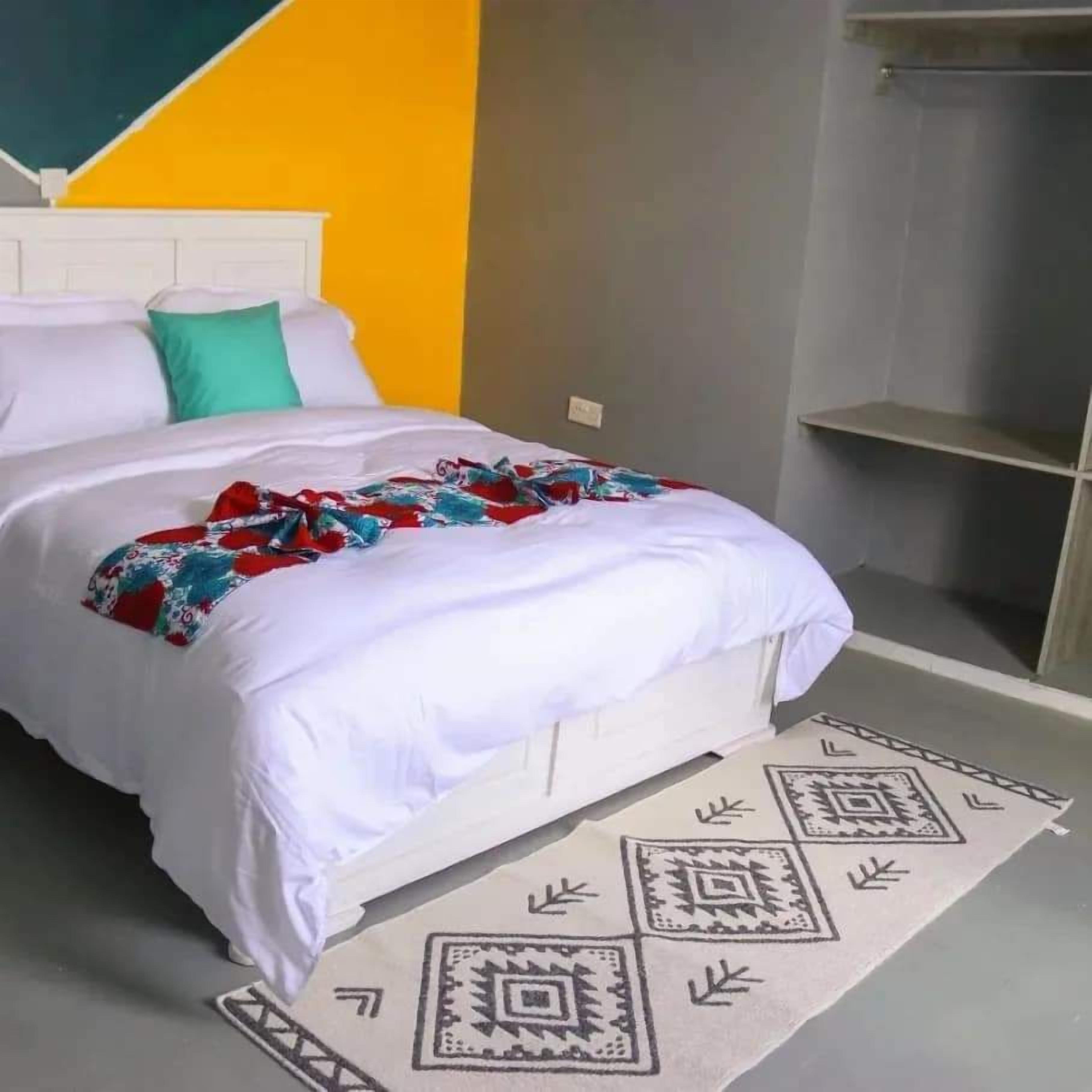 Free WiFi, bed sheets