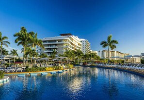 Outdoor pool, a heated pool - LUXURY 2BD BEACH FRONT GRAND LUXXE  SUITE (Nuevo Vallarta)