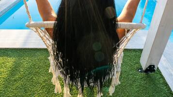 Piscina externa, piscina aquecida