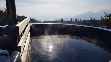 Chalet, 1 chambre, vue montagne | Piscine