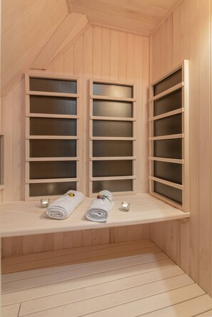 Chalet, 1 habitación, vistas a la montaña | Sauna