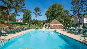 Condo, 1 Bedroom, Accessible, Balcony | Pool | Outdoor pool