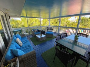 Villa, 4 Bedrooms, Private Pool, Ocean View | Terrace/patio - Luxury Oceanview Pool Eco-friendly Villa Near Key West (Summerland Key)