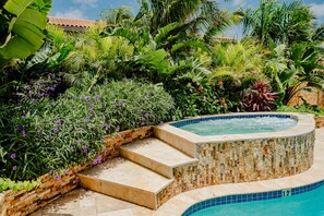 Apartment, 4 Bedrooms, Balcony, Garden View | Pool | Outdoor pool - Huge 4-bedroom Apartment 2 km From Eagle Beach (Noord)