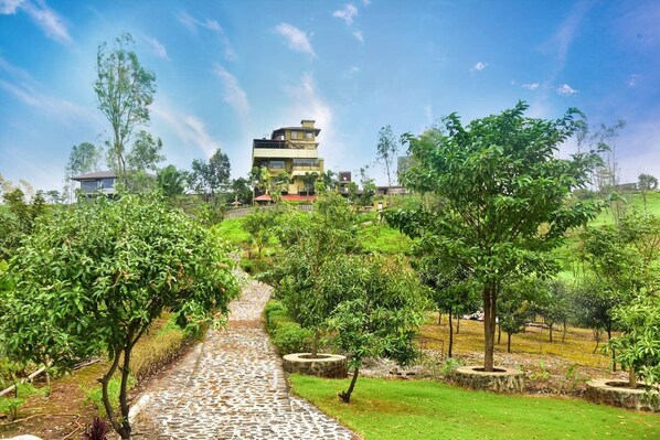 Villa, Multiple Bedrooms, Smoking, Balcony | Property grounds - Stunning Views Rooftop Pool Lakefront Home (Trimbak)