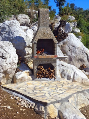 Maison, 1 chambre, fumeur, terrasse | Aire de pique-nique/barbecue