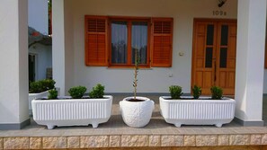 Ferienhaus, 1 Schlafzimmer, Raucher, Terrasse | Außenbereich