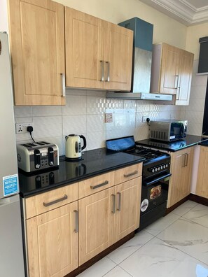 Apartment, 2 Bedrooms, Smoking, Balcony | Private kitchen