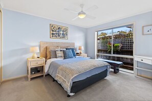 2 bedrooms, desk, iron/ironing board, free WiFi