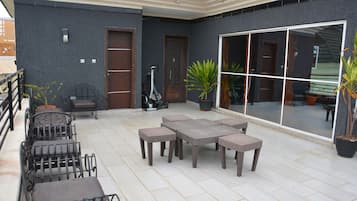 Terrasse sur le toit