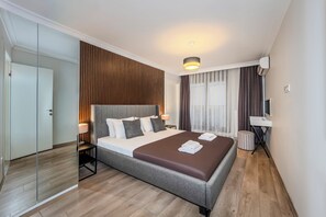 Family Suite | Cadar kapas Mesir, peralatan tempat tidur premium, katil Select Comfort 