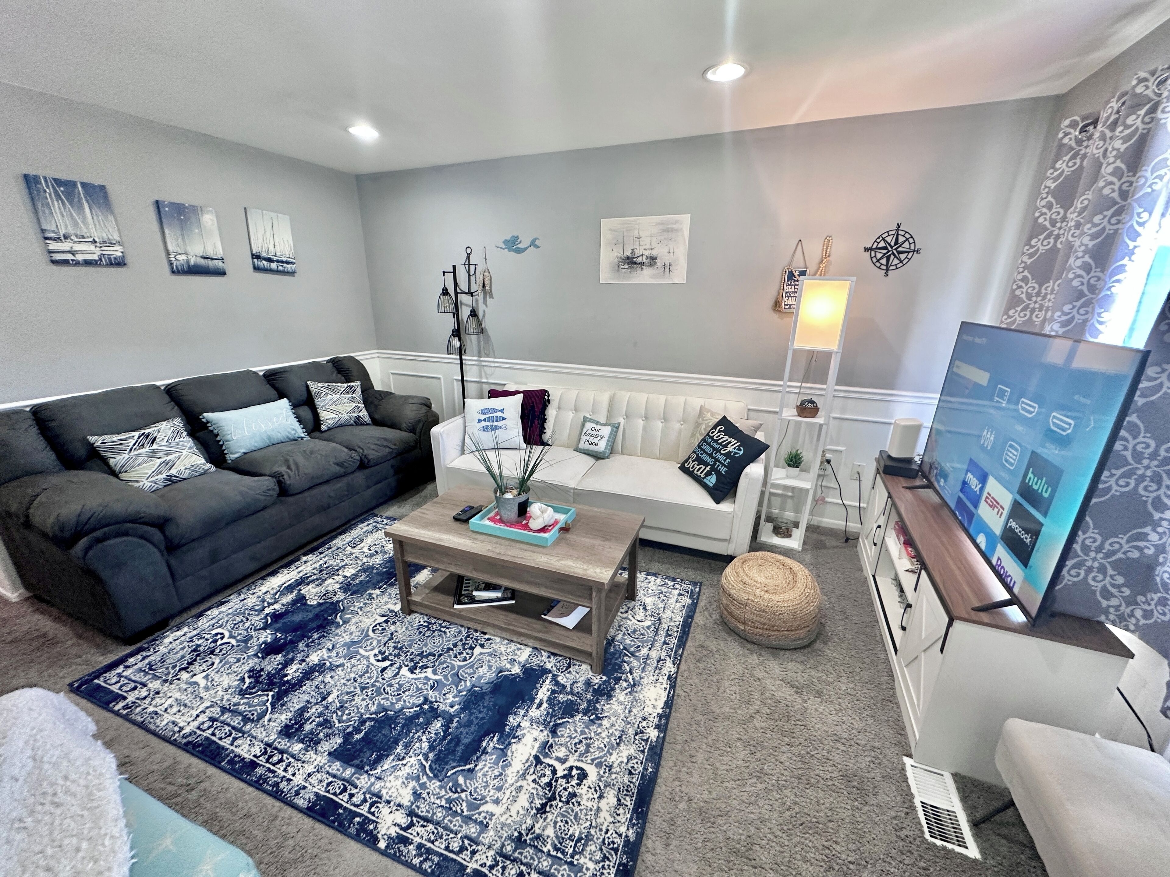 Seafarers Ranch by Lake St Clair! King bed 58” TV