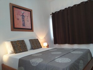 Deluxe Apartment, 2 Bedrooms, Kitchen, Beachside | 2 bedrooms, free WiFi, bed sheets - Ká Mena (Boa Vista)