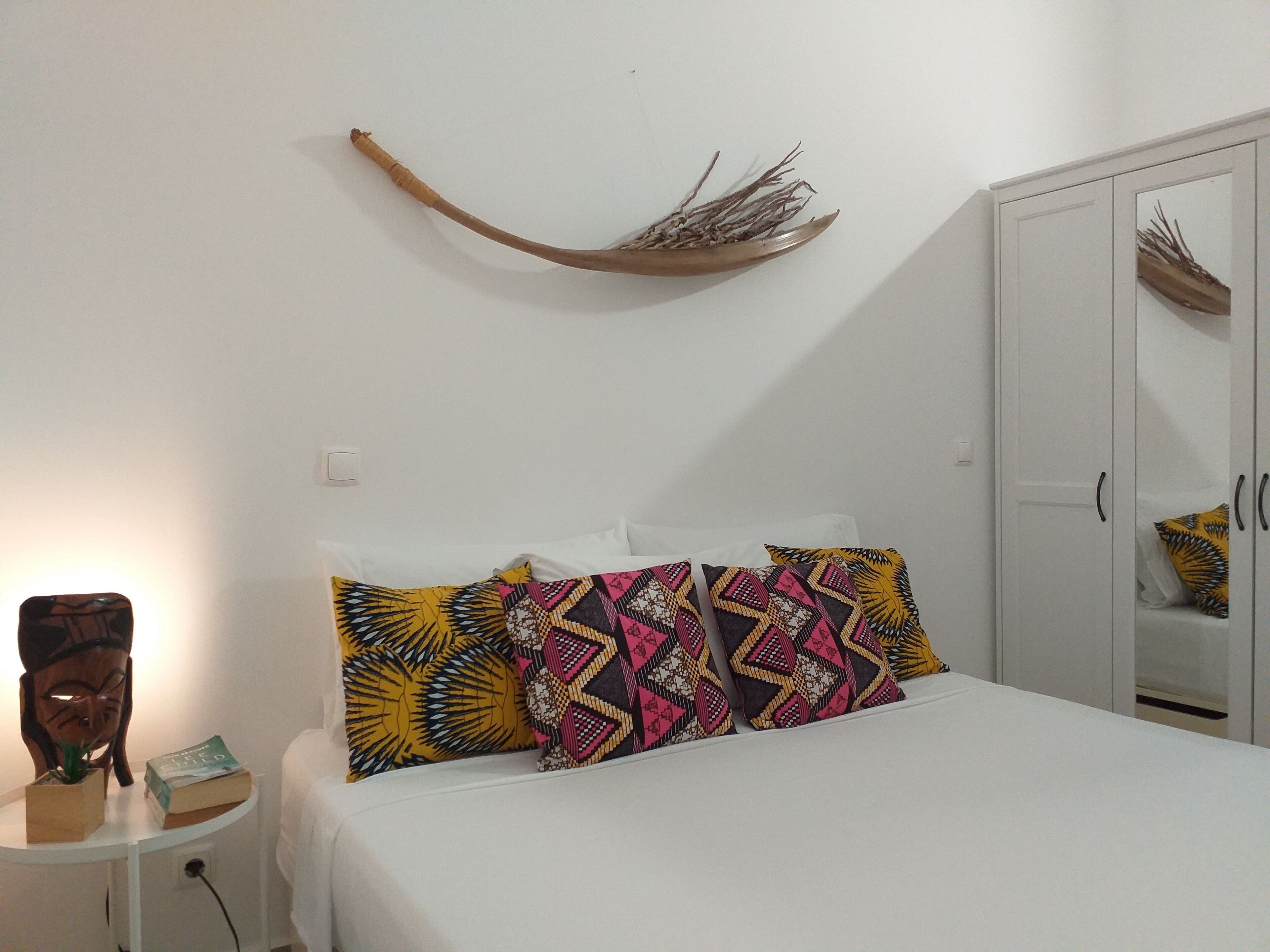 شقة ديلوكس - غرفتا نوم - بمطبخ - بمحاذاة الشاطئ | 2 عدّة غرف نوم وواي فاي مجانًا وملاءات أسرّة