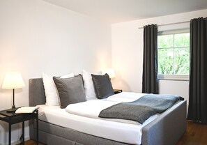 1 Schlafzimmer, kostenloses WLAN, Bettwäsche