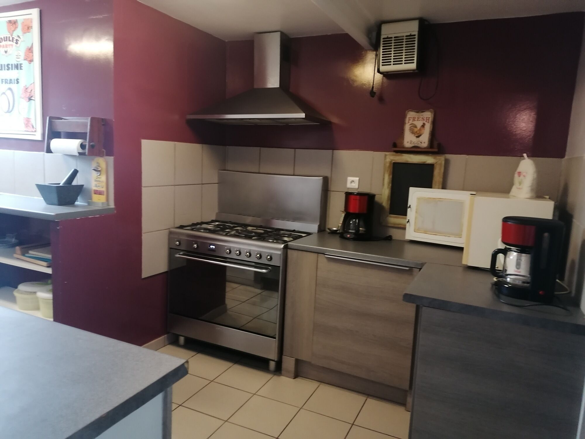 La Picote, large gite for 15 people in a quiet green environment