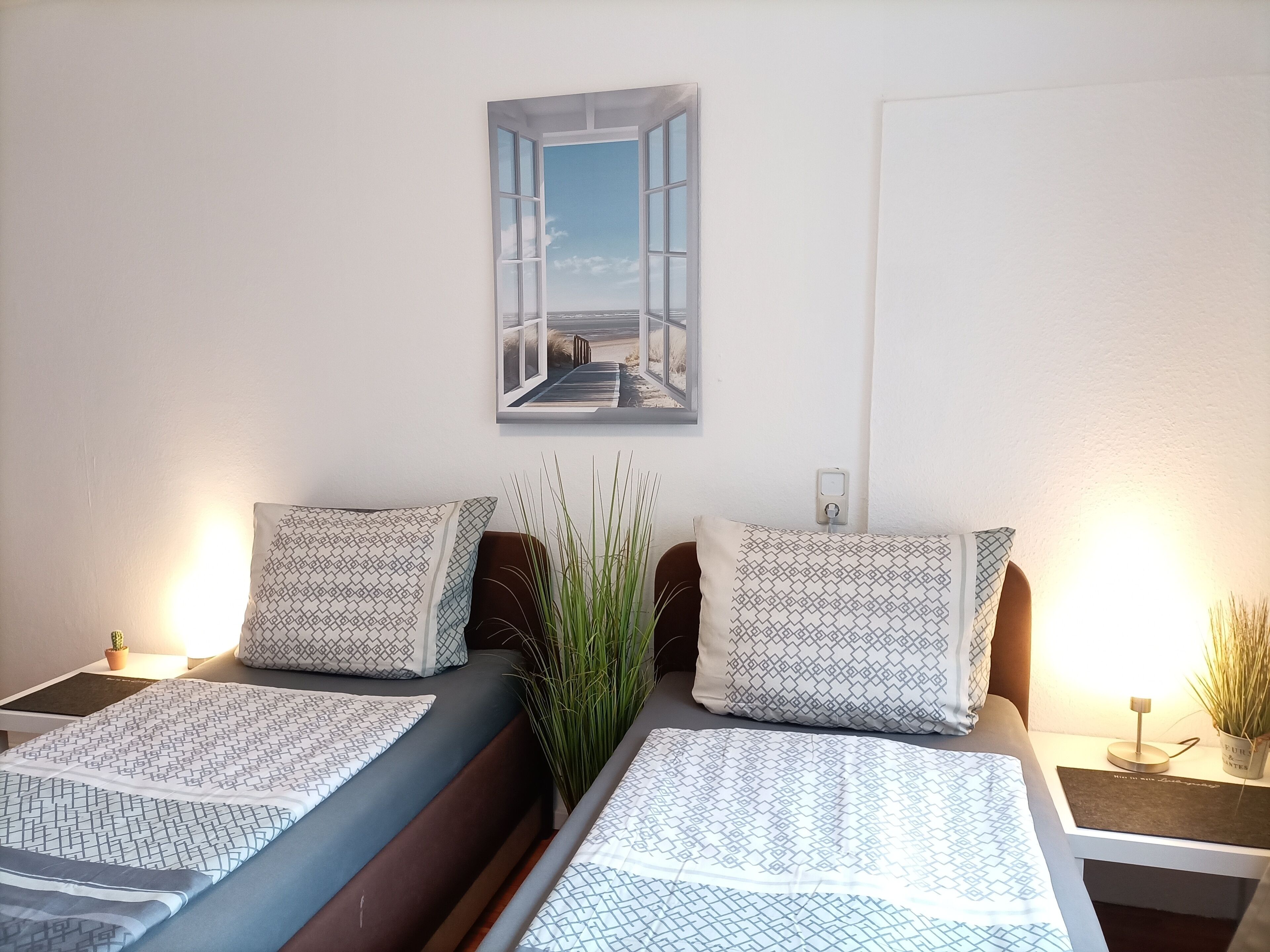 2 Schlafzimmer, Schreibtisch, kostenloses WLAN, Bettwäsche