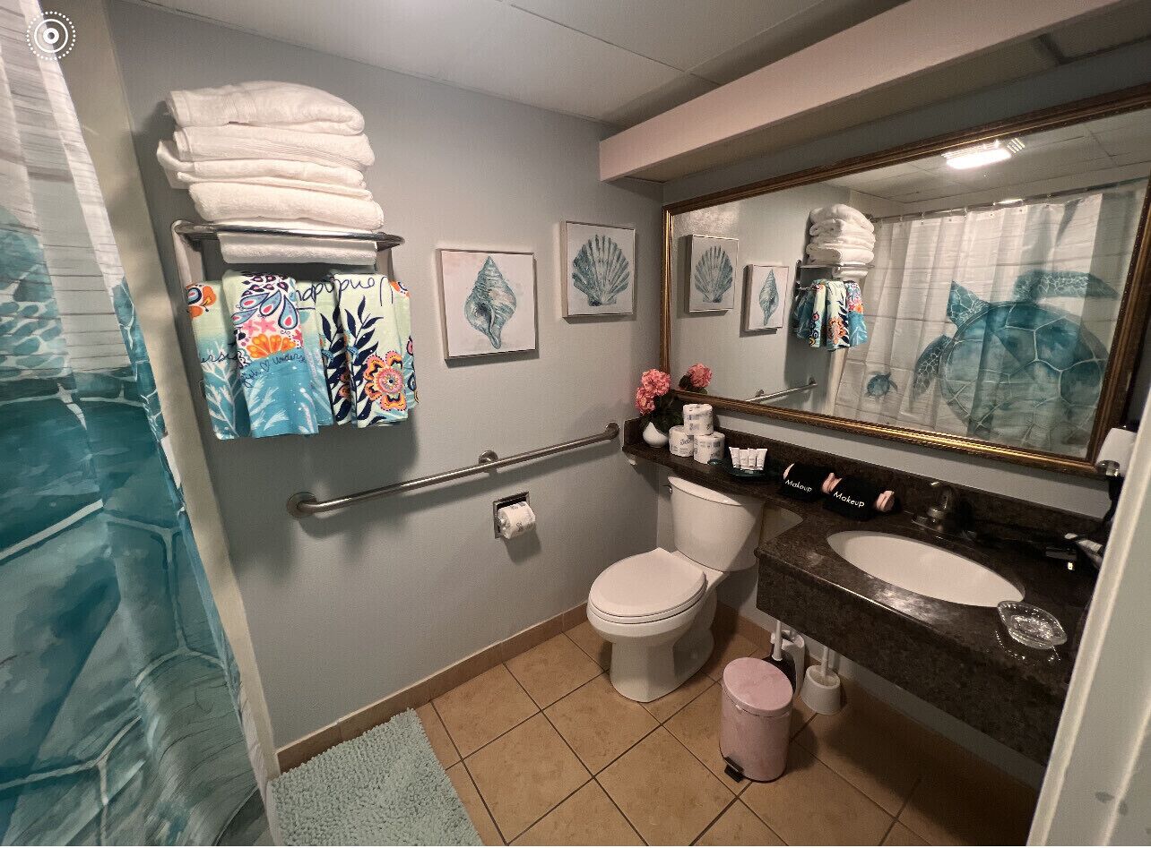 Ocean side view - indoor pools - Beautiful Renovated Unit!