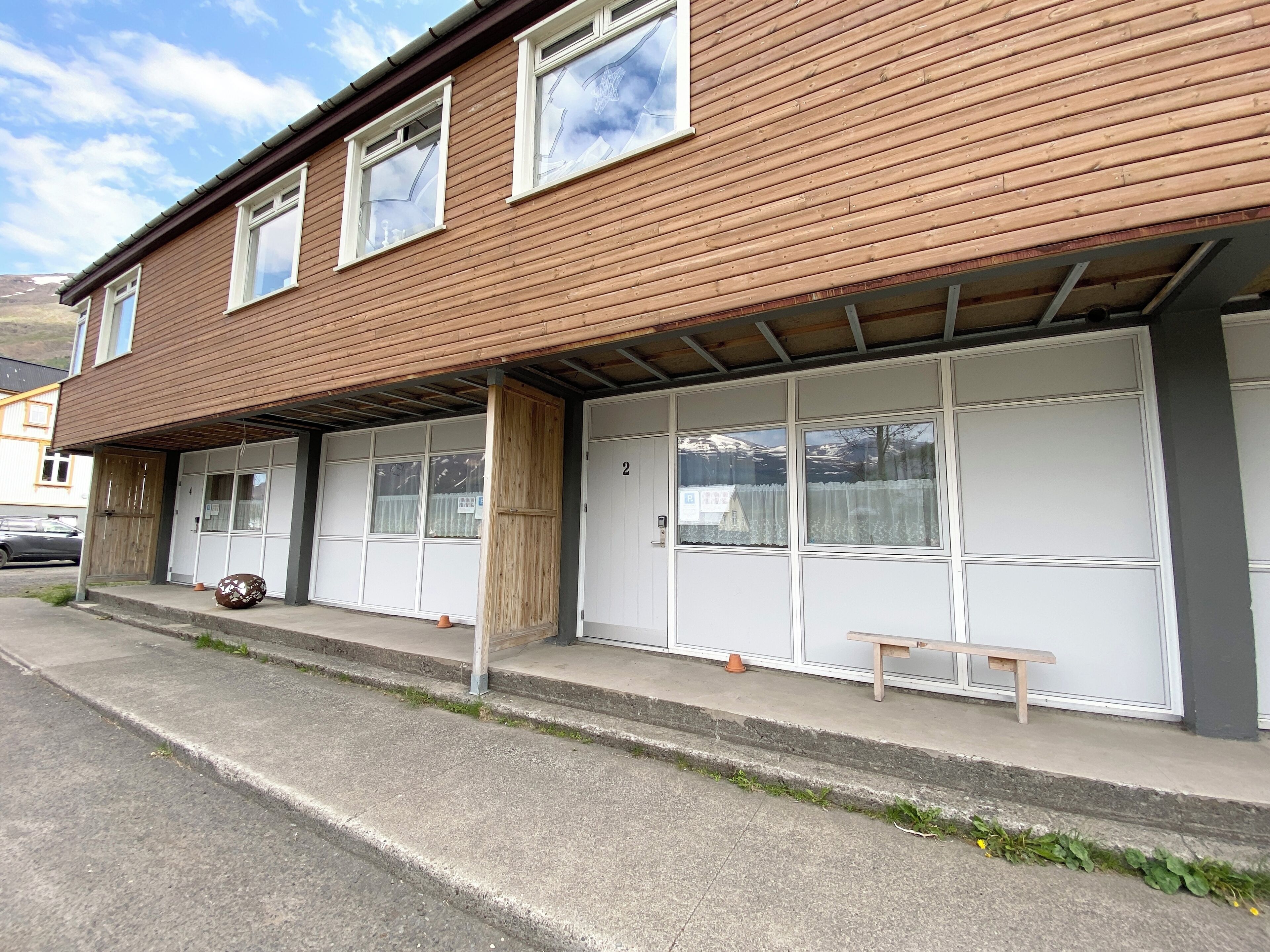 Fassade der Unterkunft