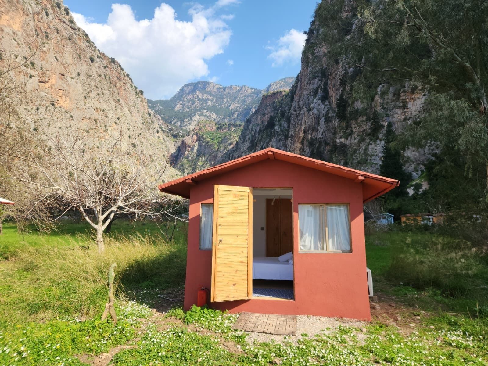 Design Tree House, 1 Bedroom | Egyptian cotton sheets, premium bedding, individually decorated