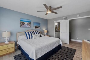 2 habitaciones, escritorio, tabla de planchar con plancha y wifi gratis 