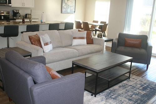 Modern 2BR + 2BA Condo with Garage & Patio