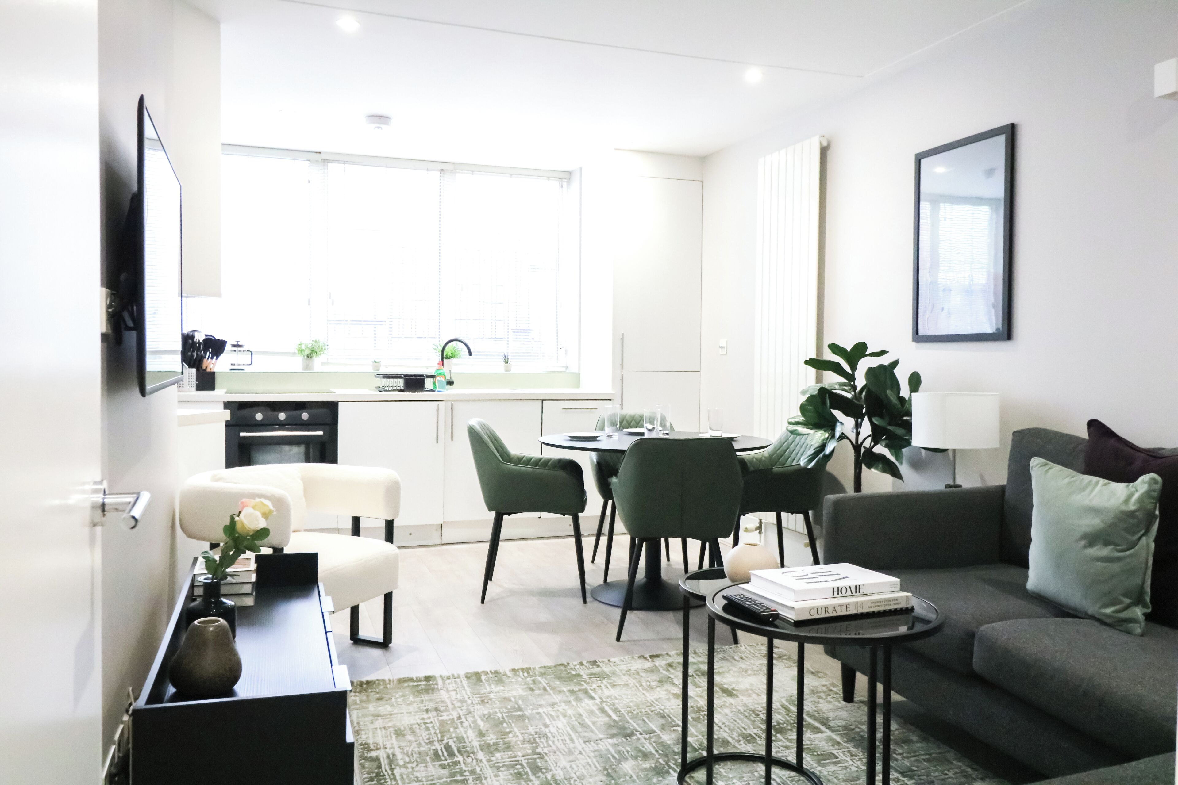 Apartment, 2 Bedrooms | Living area