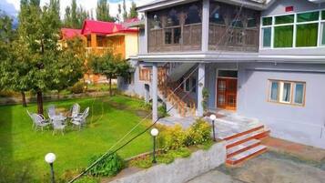 Fassade der Unterkunft