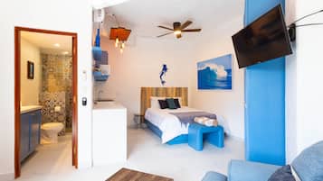 1 bedroom, iron/ironing board, free WiFi, bed sheets