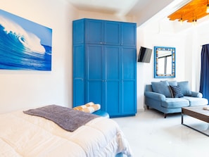 1 bedroom, iron/ironing board, free WiFi, bed sheets